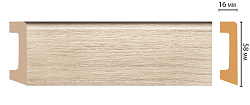 Плинтус окрашенный D234-72 ECO LINE Decomaster