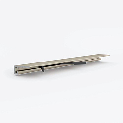 Микроплинтус алюминий Золото светлое анодированное Micro 15 classic Laconistiq