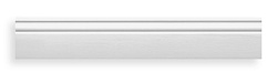Плинтус окрашенный D232-115 WHITE LINE Decomaster