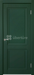 Дверь ПДГ1 Деканто бархат зелёный глухая Uberture