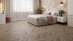 SPC-ламинат замковая Дуб Натуральный отбеленный Chevron ALPINE FLOOR ЕСО 18-3