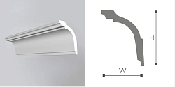 Карниз под покраску GT1 NOMASTYL® NMC