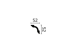 Карниз под покраску WT5 WALLSTYL® NMC