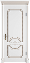 Дверь 73ДГ0 Бэпк Classic Luxe эмаль белая глухая ВФД