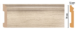 Плинтус окрашенный D005-72 ECO LINE Decomaster