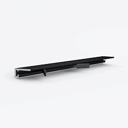 Микроплинтус алюминий Черный матовый Micro 19 ARM Laconistiq