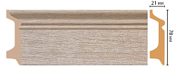 Плинтус окрашенный D122-72 ECO LINE Decomaster