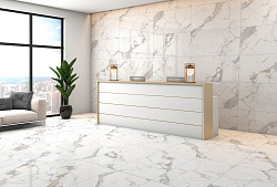 Керамогранит Calacatta Imperial Белый GT60606103PR GLOBAL TILE