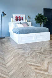ПВХ-плитка клеевая Французская елочка Easy Line ALPINE FLOOR ECO 3-25