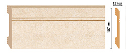 Плинтус окрашенный D105-18D ECO LINE Decomaster