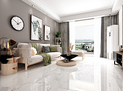 Керамогранит Andrea Белый GT1206015903PDR GLOBAL TILE