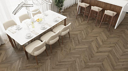 SPC-ламинат замковая Дуб Насыщенный Chevron ALPINE FLOOR ЕСО 18-4
