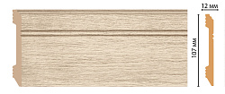 Плинтус окрашенный D105-72 ECO LINE Decomaster