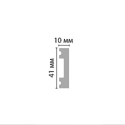 Плинтус окрашенный D162-77 ECO LINE Decomaster