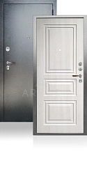 Дверь металлическая Квартира ДА 91 Антик серебро Крем филадельфия Аргус