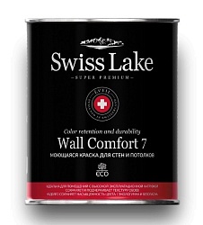 Краска интерьерная Wall Comfort 7 База А 0,9л Swiss Lake