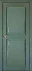 Дверь ПДГ103 Перфекто бархат зелёный глухая Uberture