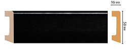 Плинтус окрашенный D234-195 ECO LINE Decomaster