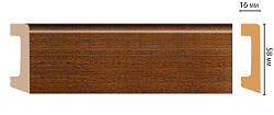 Плинтус окрашенный D234-75 ECO LINE Decomaster