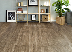 ПВХ-плитка замковая Секвойя темная Sequoia LVT ALPINE FLOOR ECO 6-12