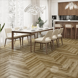 Ламинат ДУБ МАРСЕЛЬ HERRINGBONE 12 PRO ALPINE FLOOR ORIGINAL LF106-09 NEW
