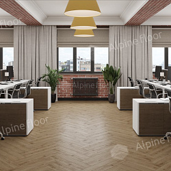 Ламинат ДУБ ПРОВАНС HERRINGBONE 12 PRO ALPINE FLOOR ORIGINAL LF106-07 NEW