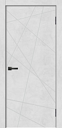 Дверь 1 Geometry бетон снежный глухая Двери Good