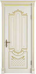 Дверь 70ДГ01 СКпз Classic Luxe эмаль слоновая кость глухая белый белое ВФД