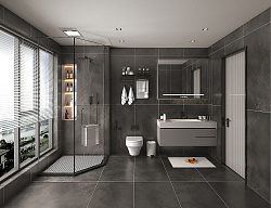 Керамогранит Freya Черный GT120608605SSR GLOBAL TILE